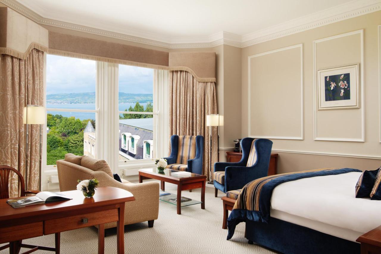 The Culloden Estate And Spa Холівуд Екстер'єр фото A room at the Shelbourne Hotel